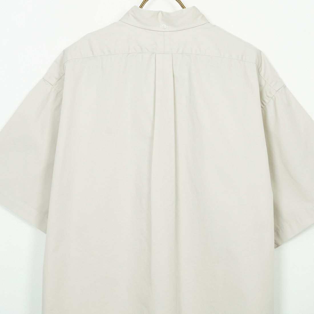 Gymphlex [ジムフレックス] ボタンダウン ショートスリーブシャツ [GY-B0248BIT] SAND BEIGE