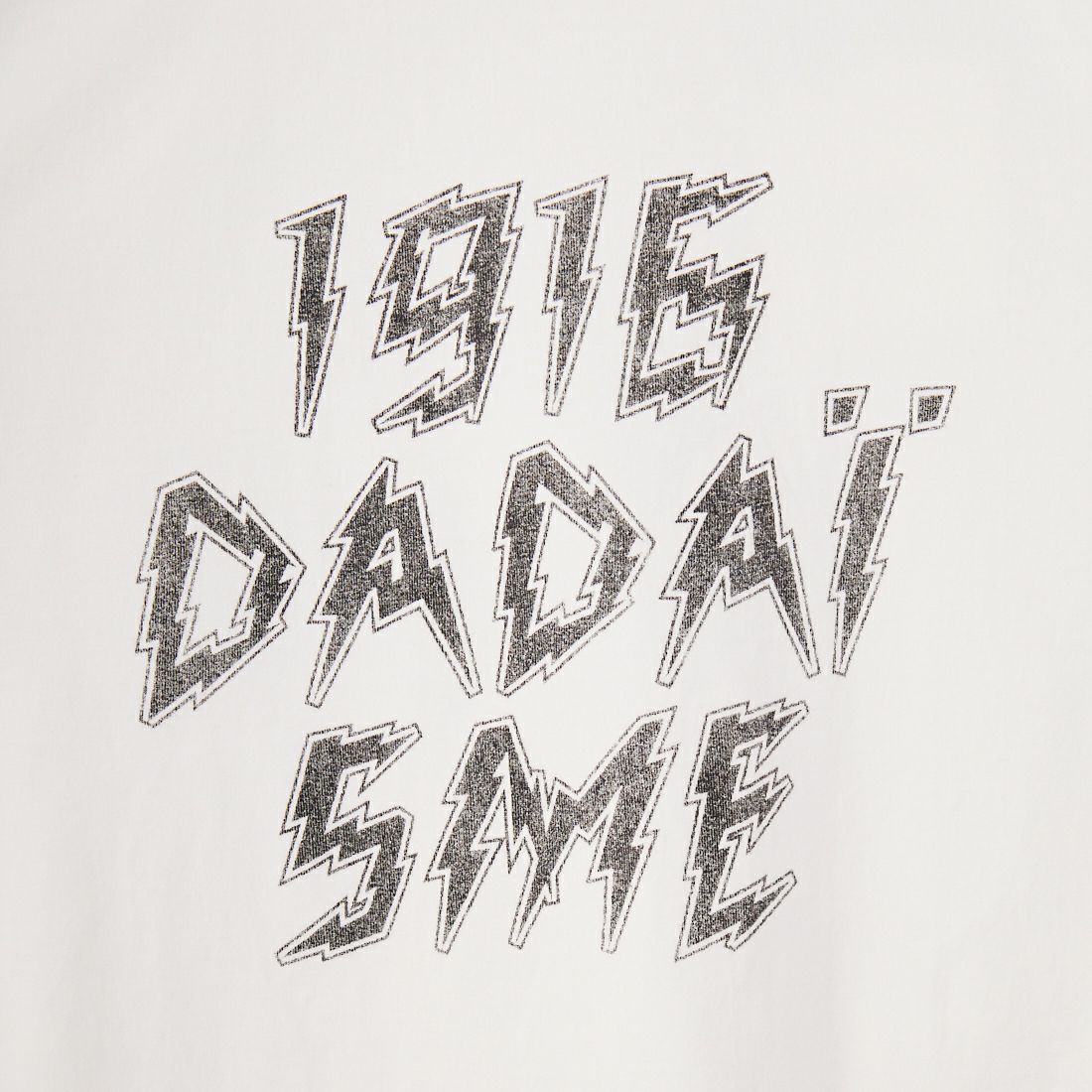 blurhms ROOTSTOCK [ブラームス ルーツストック] DADAISME ワイドプリントTシャツ [BROOTS25S34B] 08 WHT/BLK
