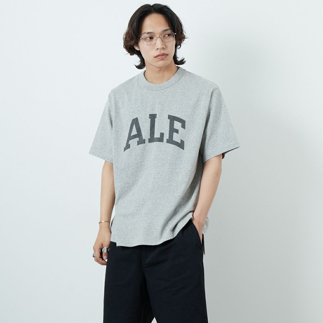 02 H.GREY&&モデル身長：179cm 着用サイズ：2&&