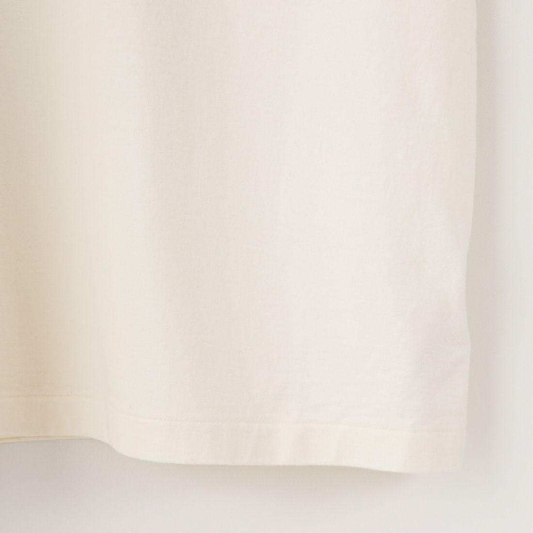 blurhms ROOTSTOCK [ブラームス ルーツストック] ALE-Y 88/12ワイドプリントTシャツ [BROOTS25S36A] 01 IVORY