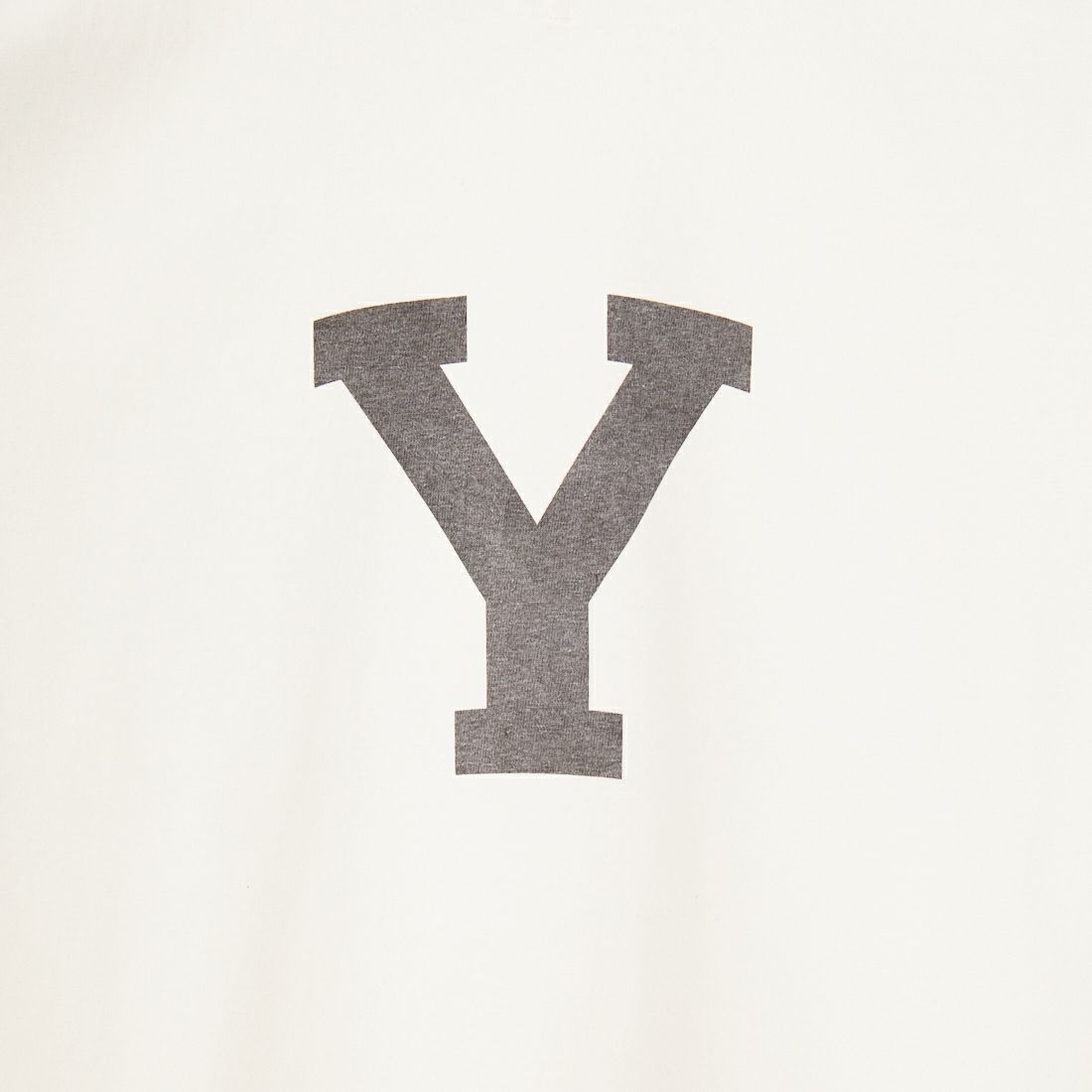 blurhms ROOTSTOCK [ブラームス ルーツストック] ALE-Y 88/12ワイドプリントTシャツ [BROOTS25S36A] 01 IVORY