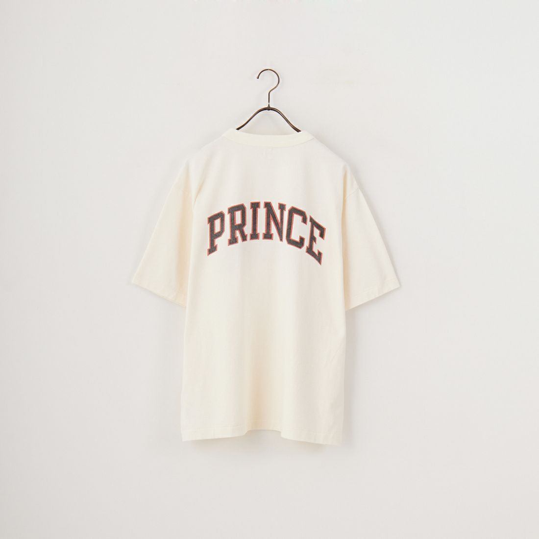 blurhms ROOTSTOCK [ブラームス ルーツストック] NOT-PRINCE 88/12ワイドプリントTシャツ [BROOTS25S36B] 01 IVORY