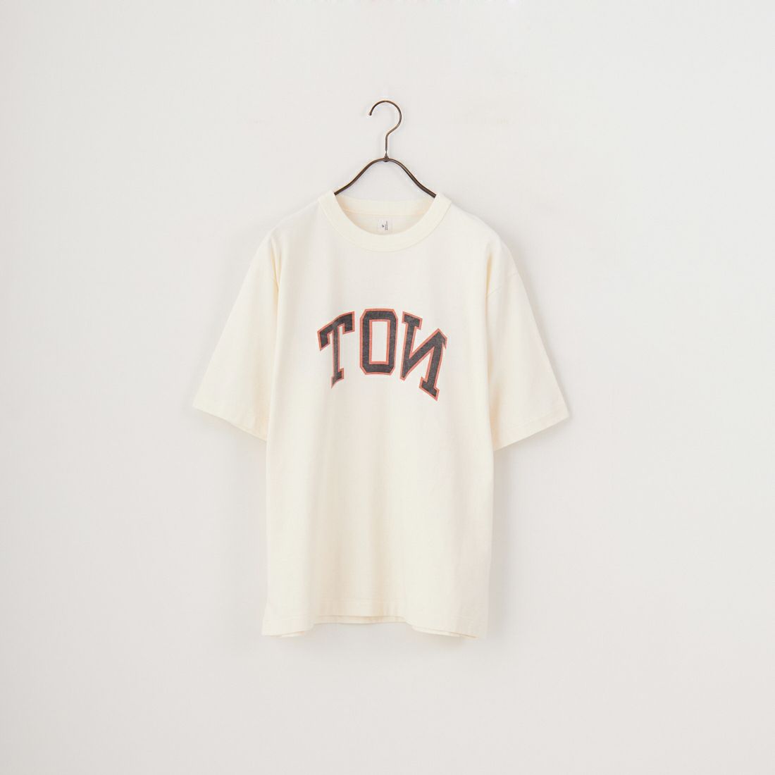 blurhms ROOTSTOCK [ブラームス ルーツストック] NOT-PRINCE 88/12ワイドプリントTシャツ [BROOTS25S36B] 01 IVORY