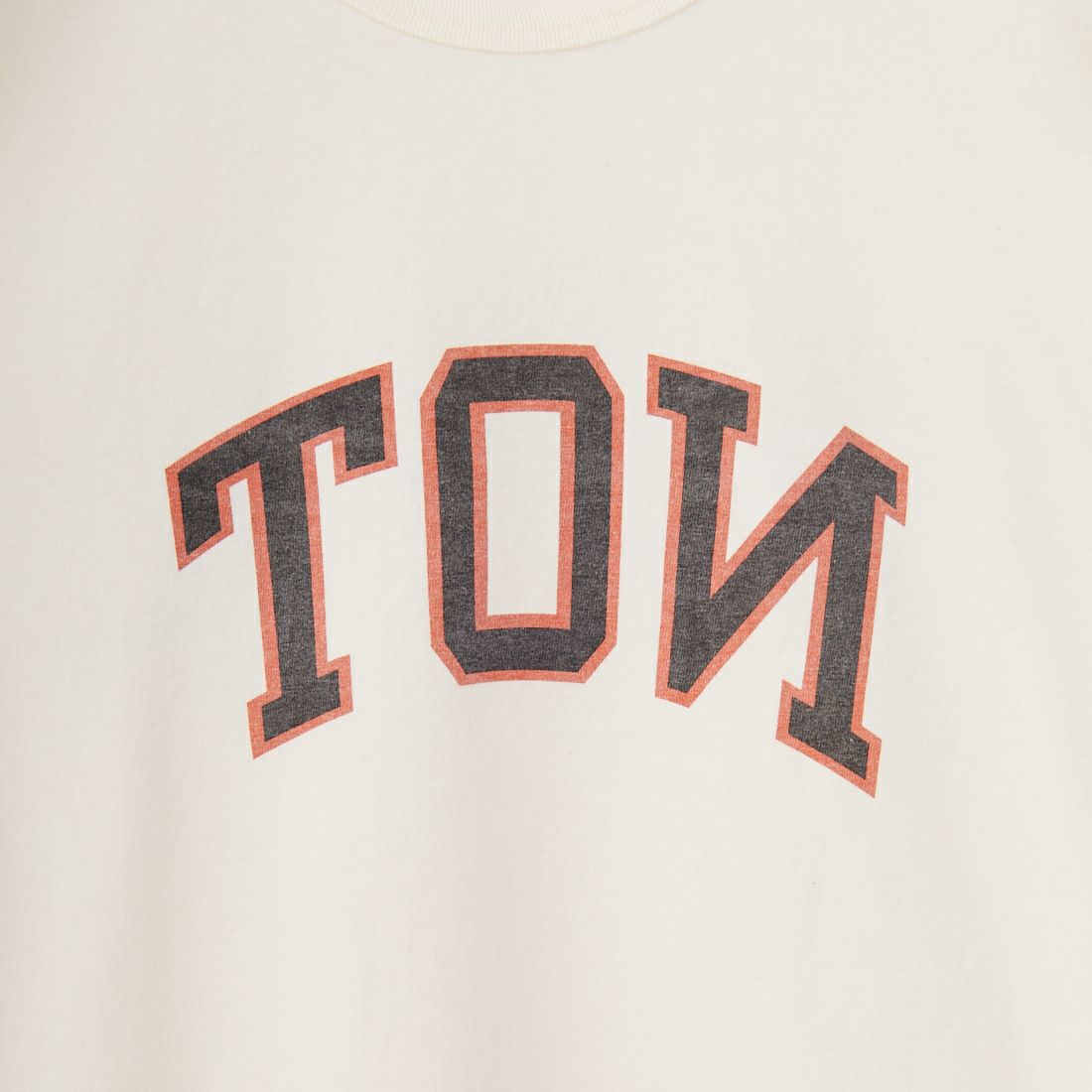 blurhms ROOTSTOCK [ブラームス ルーツストック] NOT-PRINCE 88/12ワイドプリントTシャツ [BROOTS25S36B] 01 IVORY