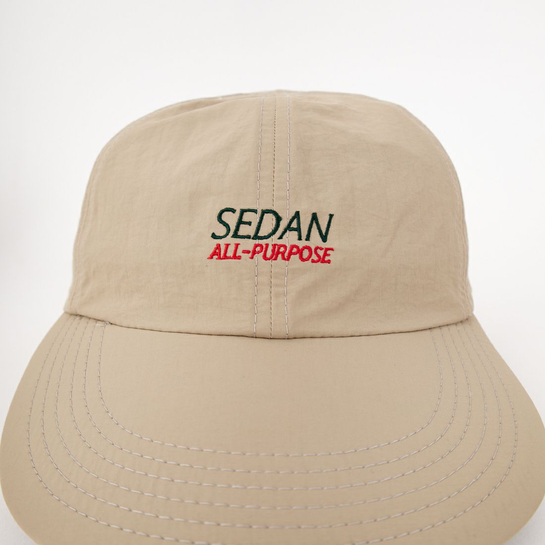 SEDAN ALL-PURPOSE [セダン オールパーパス] テックロゴキャンプキャップ [SD25S-CP01] BEIGE