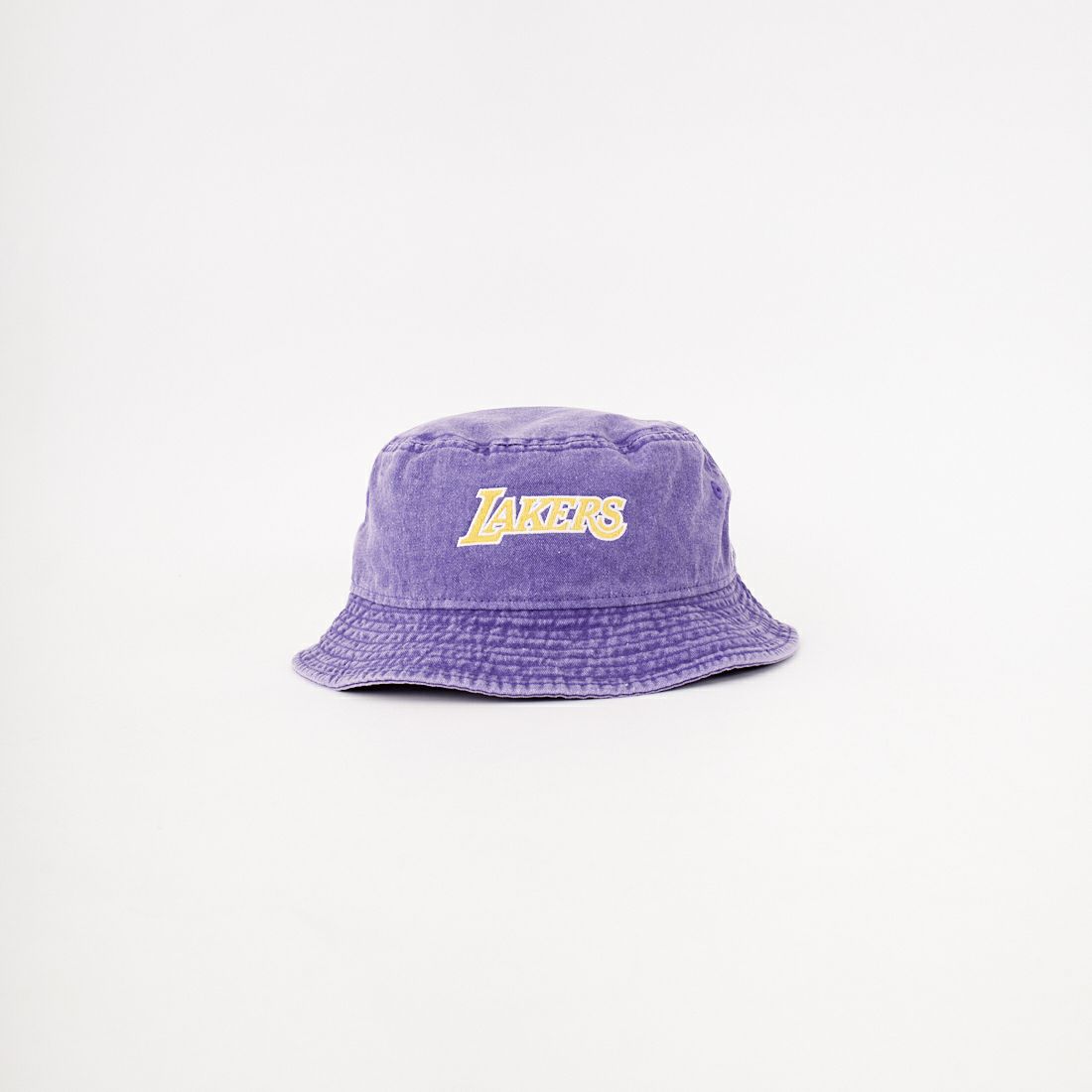 新品LAKERS NEWERA ニューエラ レイカーズ デニム バケットハット バケット01 NBA Bucket Hat ロサンゼルス・レイカーズ