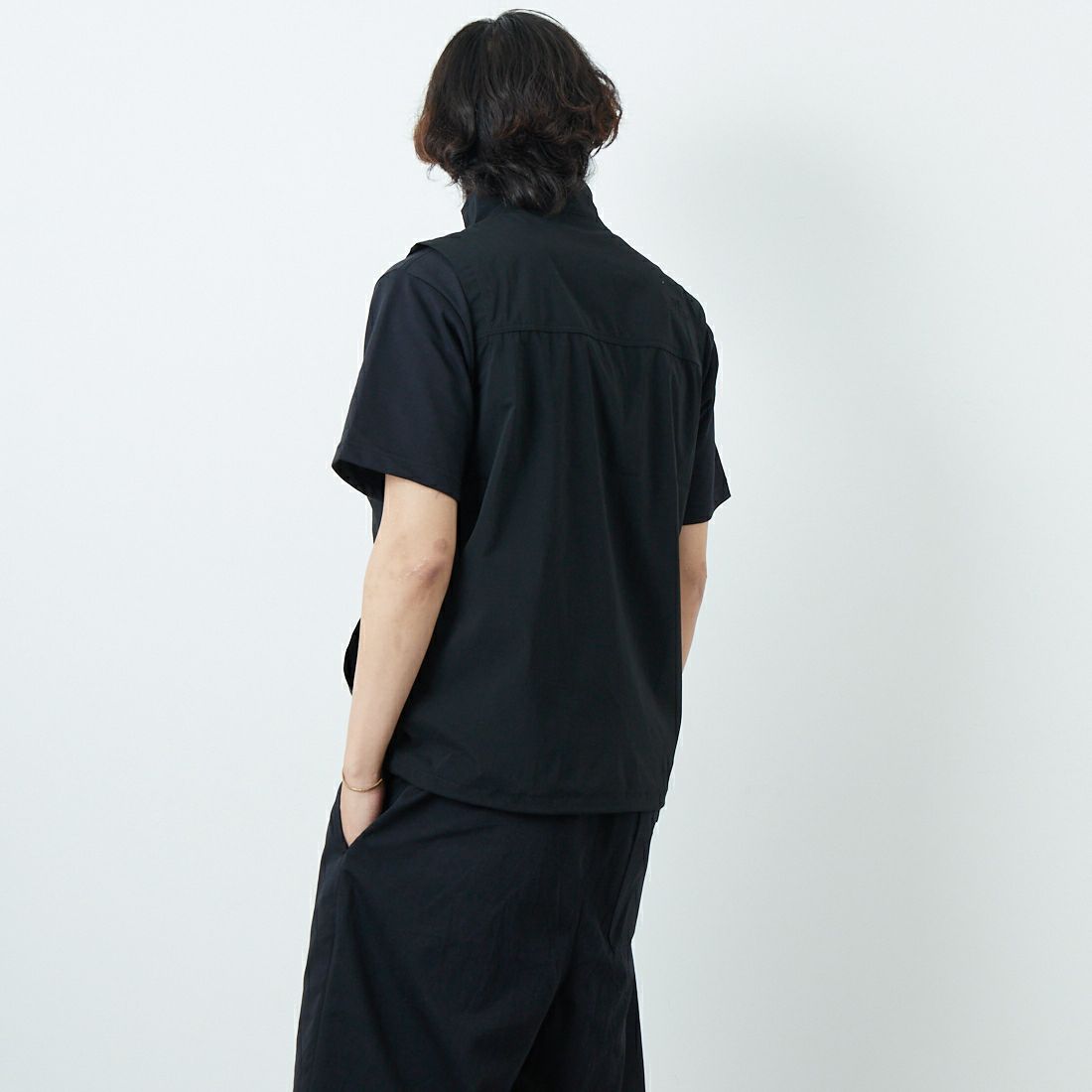 THE NORTH FACE [ザ ノースフェイス] トリップフィールドベスト [NP22551] K &&モデル身長：179cm 着用サイズ：M&&