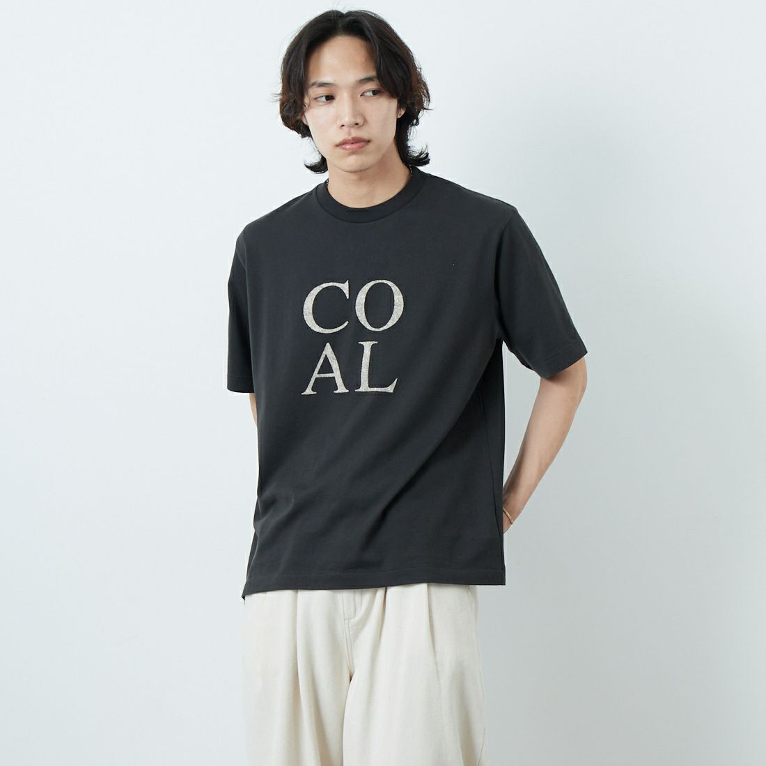 02 INK BLK&&モデル身長：179cm 着用サイズ：2&&