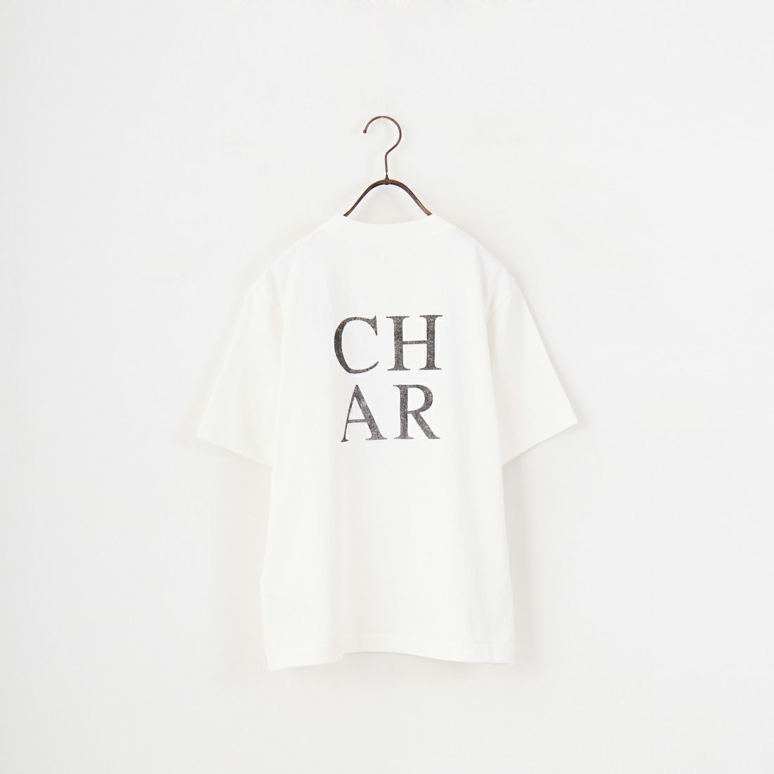 blurhms ROOTSTOCK [ブラームス ルーツストック] COAL ワイドプリントTシャツ [BROOTS25S34D] 01 WHITE