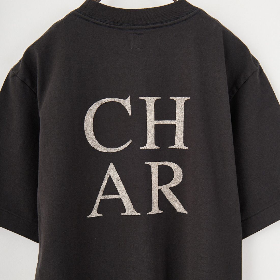 blurhms ROOTSTOCK [ブラームス ルーツストック] COAL ワイドプリントTシャツ [BROOTS25S34D] 02 INK BLK