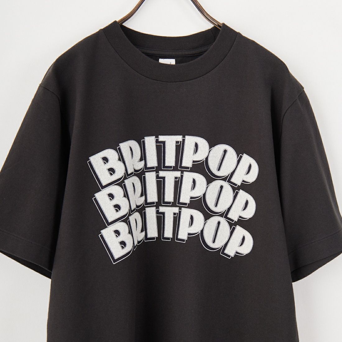 blurhms ROOTSTOCK [ブラームス ルーツストック] BRITPOP ワイドプリントTシャツ [BROOTS25S34A] 06 INK/IVO