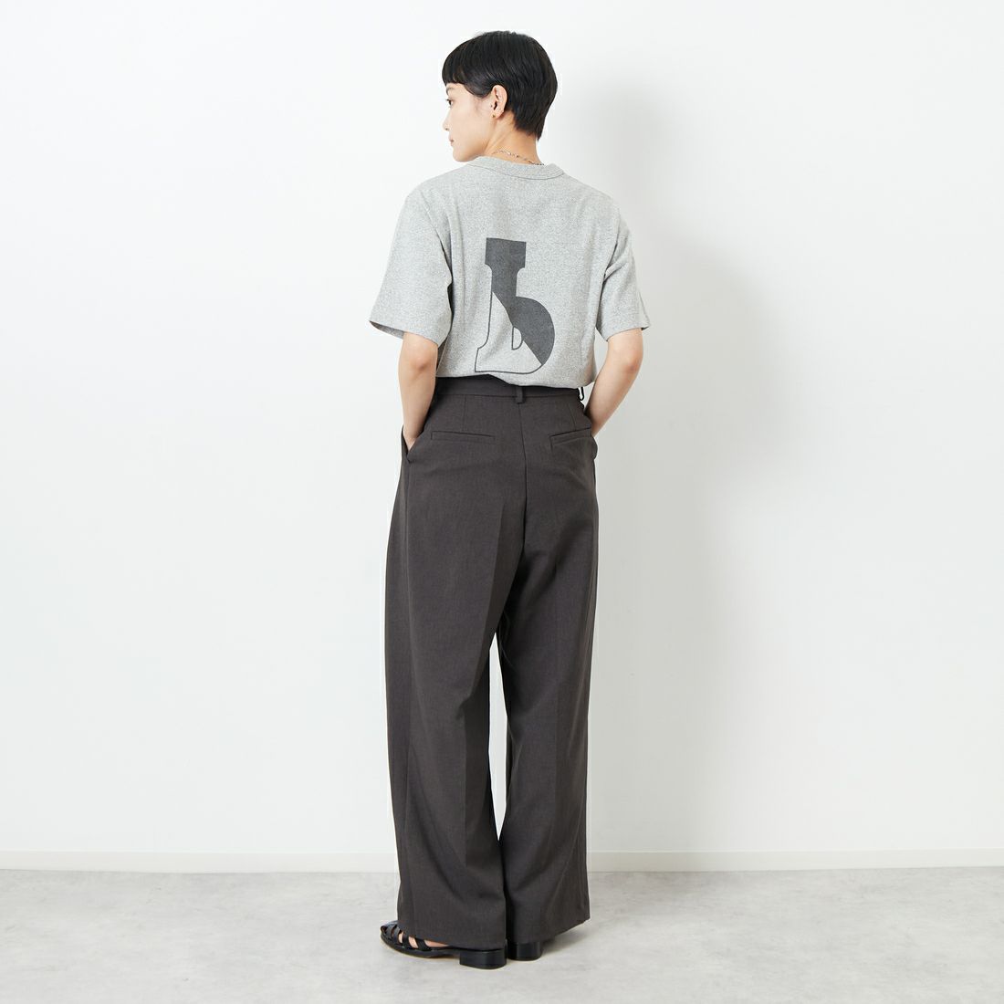 blurhms ROOTSTOCK [ブラームス ルーツストック] B-ROOTSTOCK 88/12スタンダードプリントTシャツ [BROOTS25S35C] 02 H.GREY