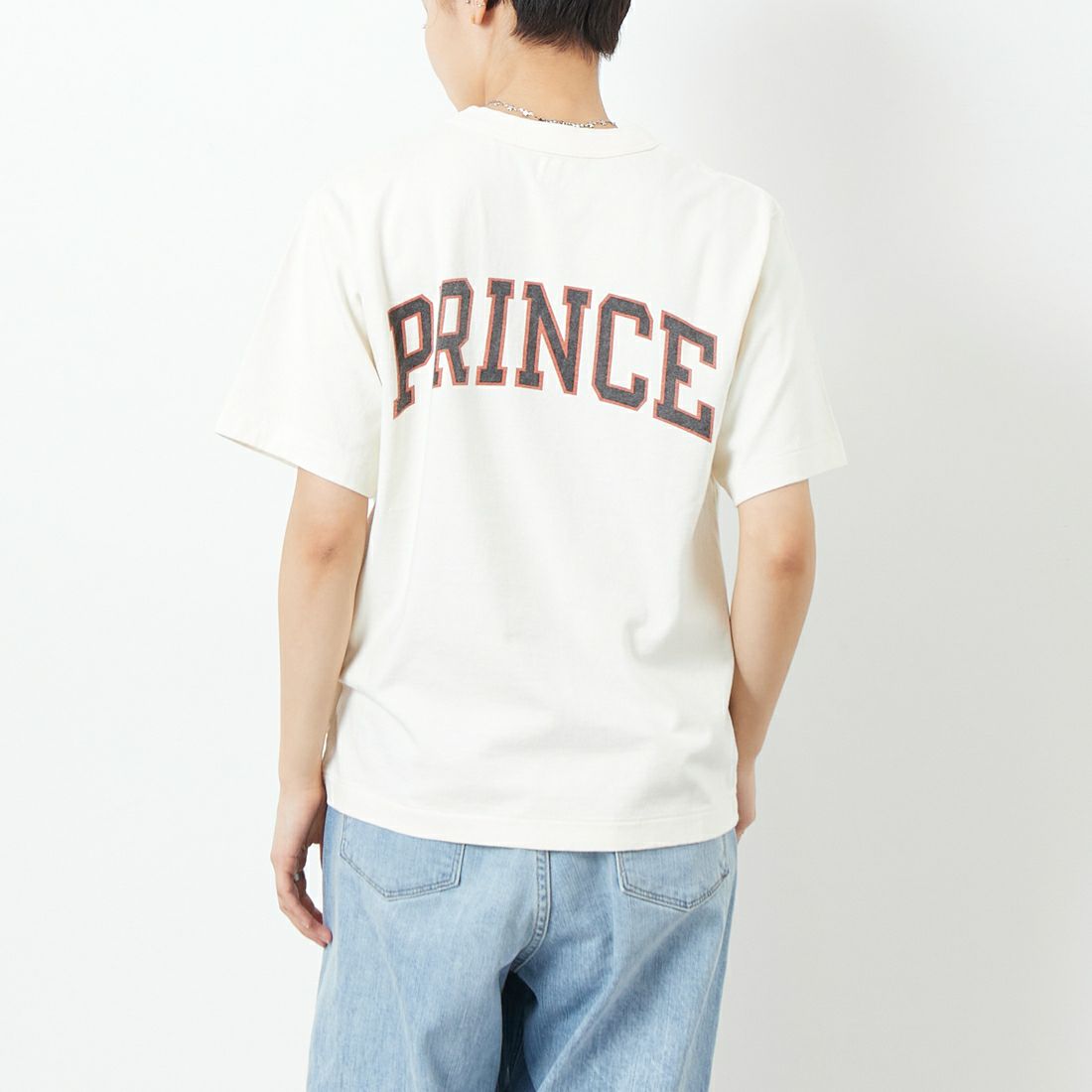 blurhms ROOSTOCK [ブラームス ルーツストック] NOT-PRINCE 88/12スタンダードプリントTシャツ [BROOTS25S35B] 01 IVORY