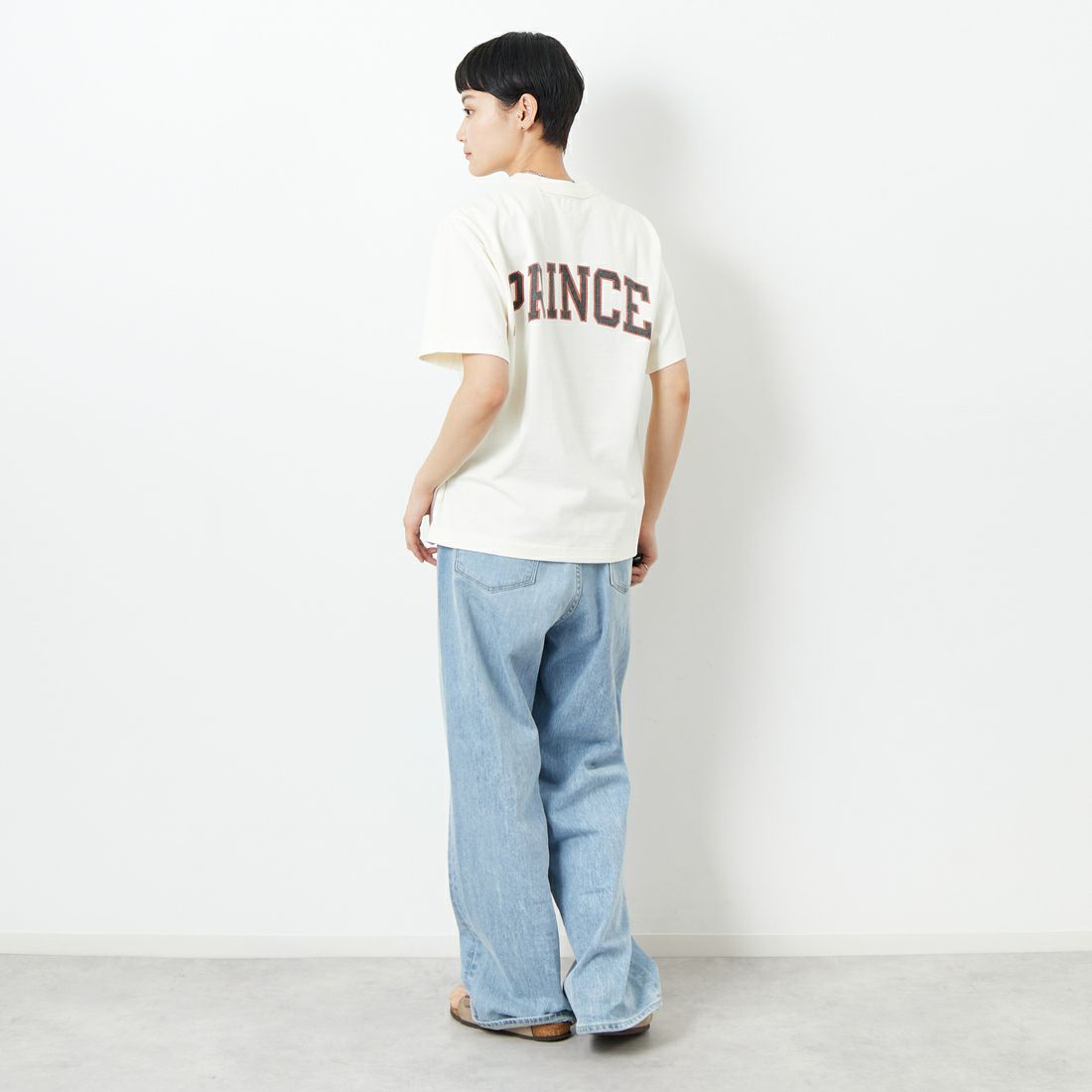 blurhms ROOSTOCK [ブラームス ルーツストック] NOT-PRINCE 88/12スタンダードプリントTシャツ [BROOTS25S35B] 01 IVORY