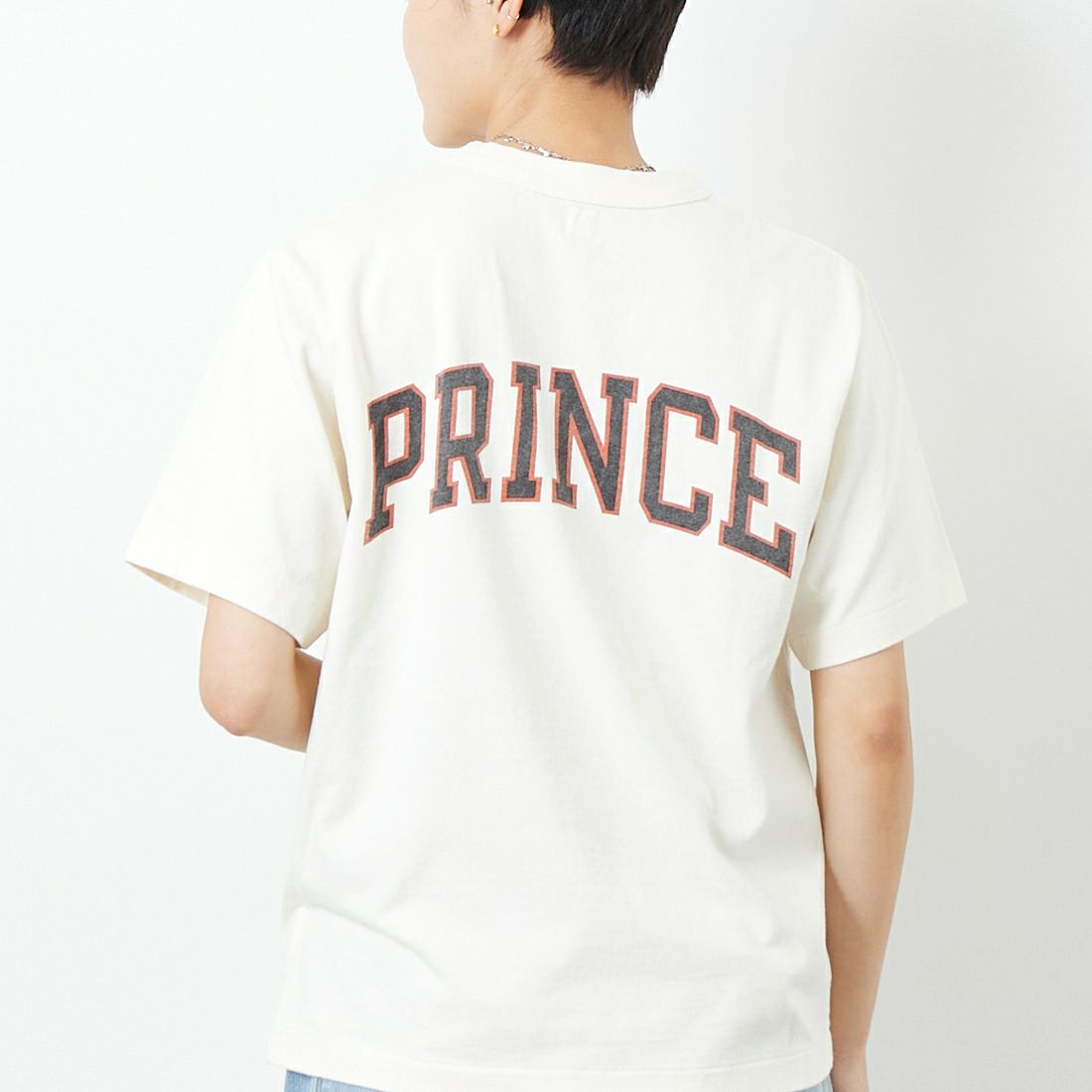 blurhms ROOTSTOCK [ブラームス ルーツストック] NOT-PRINCE 88/12スタンダードプリントTシャツ [BROOTS25S35B] 02 H.GREY