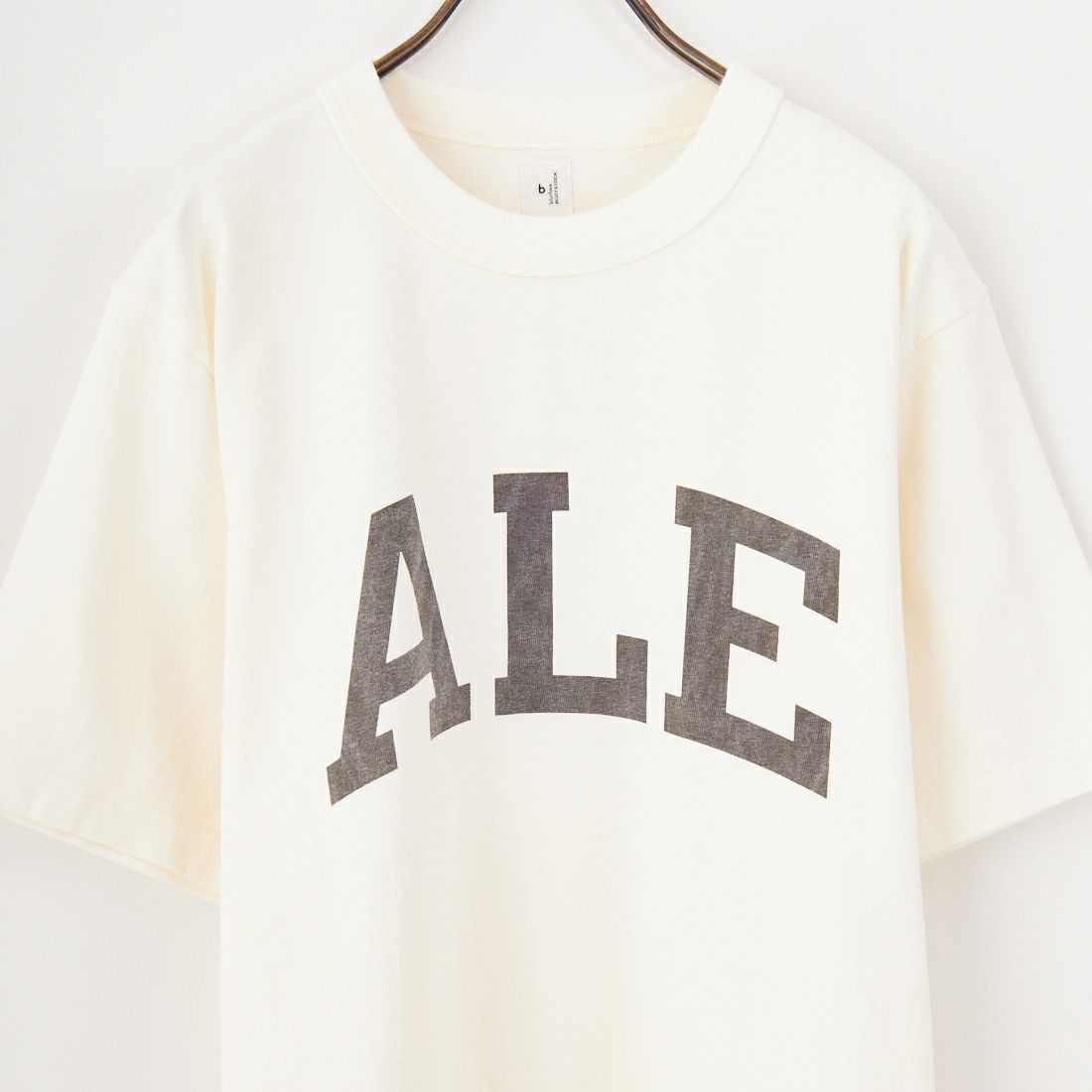 blurhms ROOTSTOCK [ブラームス ルーツストック] ALE-Y 88/12スタンダードプリントTシャツ [BROOTS25S35A] 01 IVORY