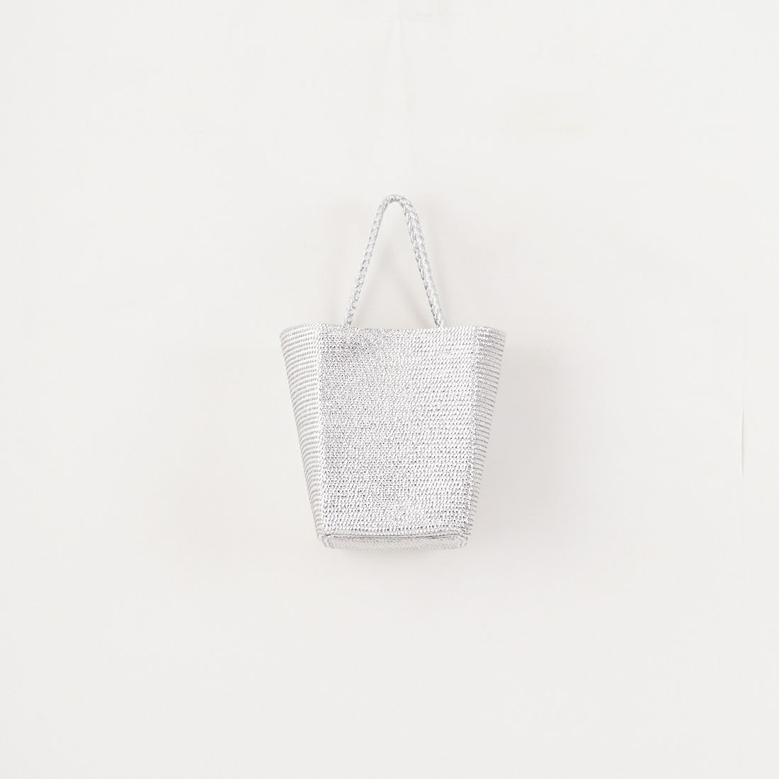 CACHELLIE [カシェリエ] メタリックブレイドトートバッグ [C8689] SILVER