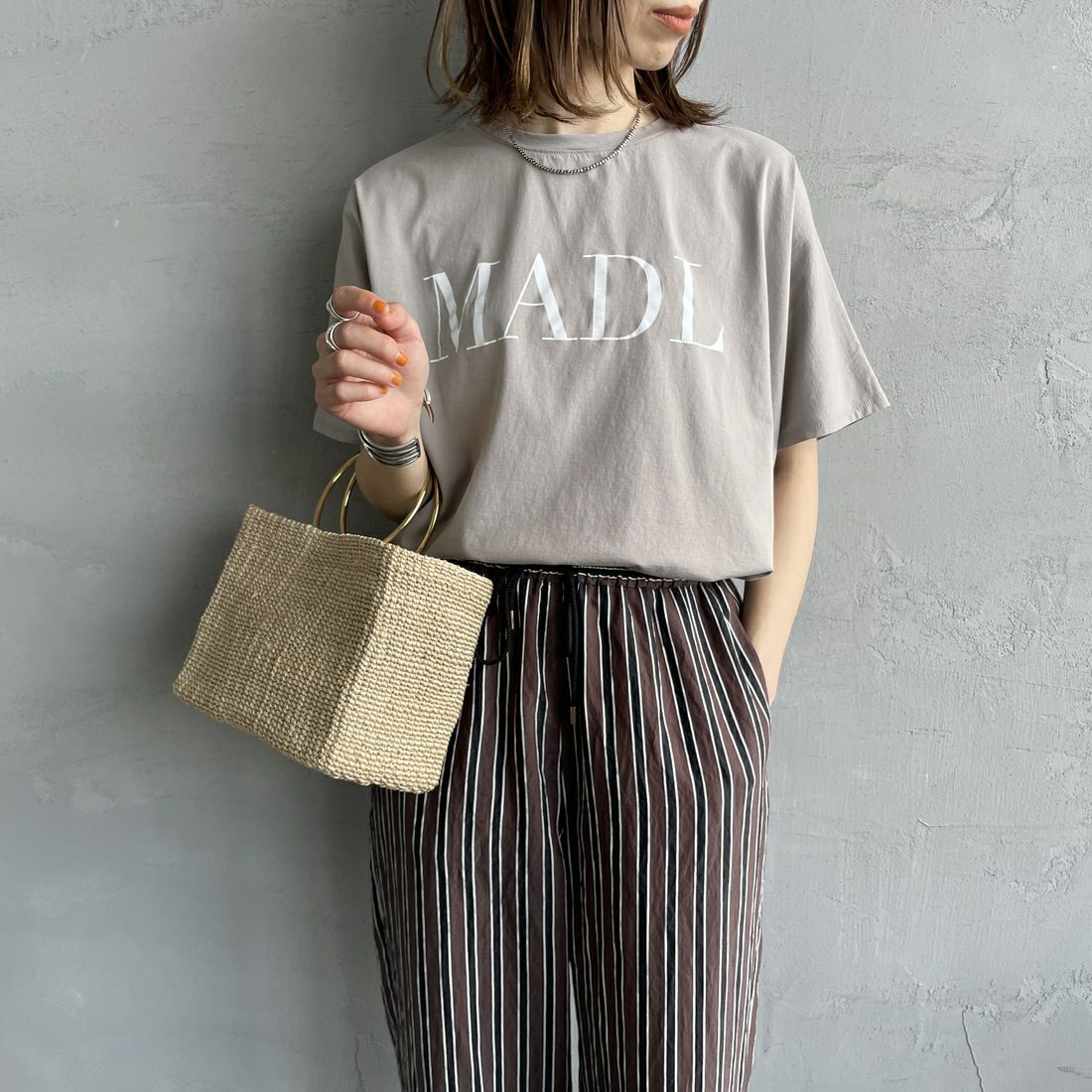 GREIGE&&モデル身長：158cm 着用サイズ：F&&