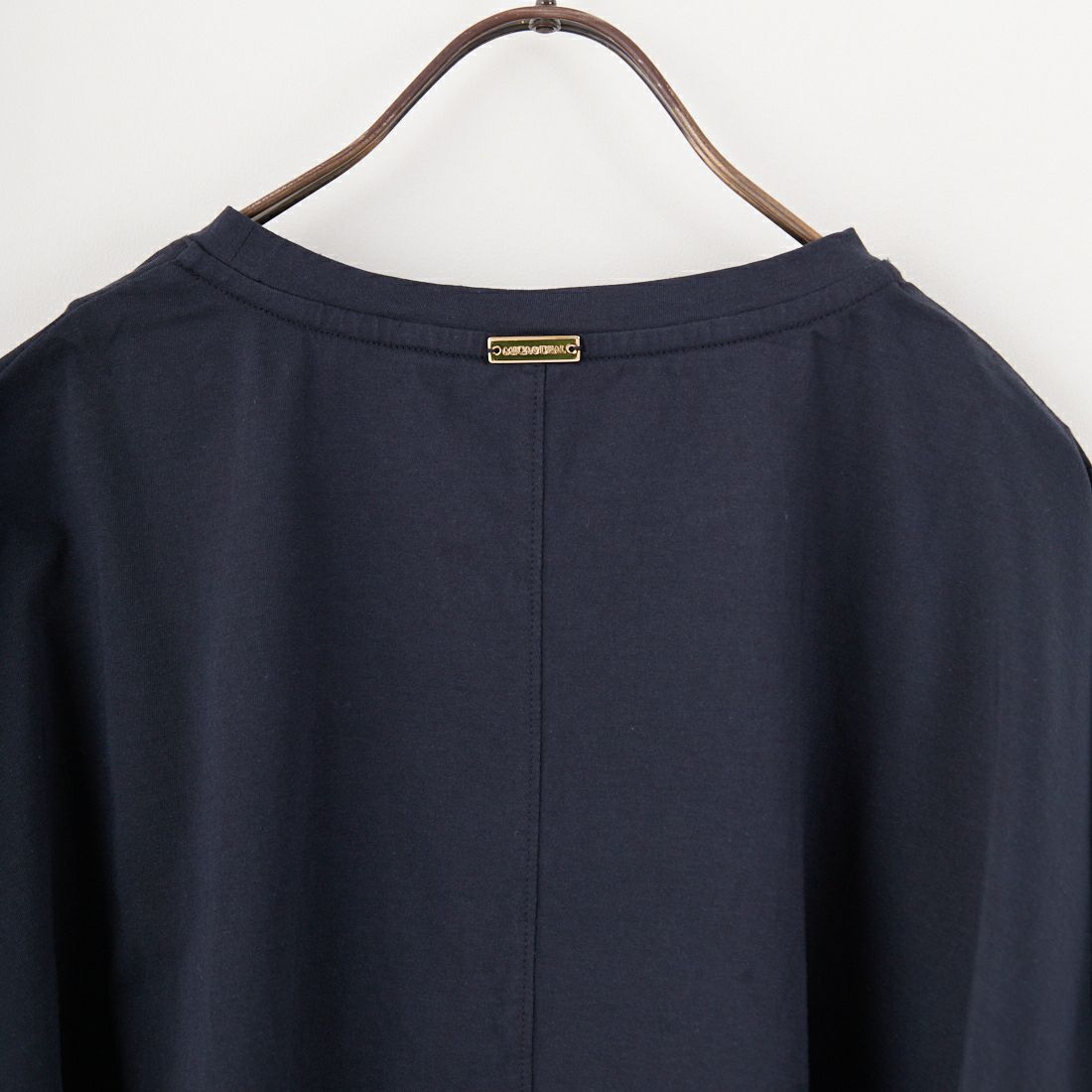 MICA&DEAL × JEANSFACTORY [マイカアンドディール × ジーンズファクトリー] ワイドショートスリーブTシャツ [0125209173-JF] NAVY