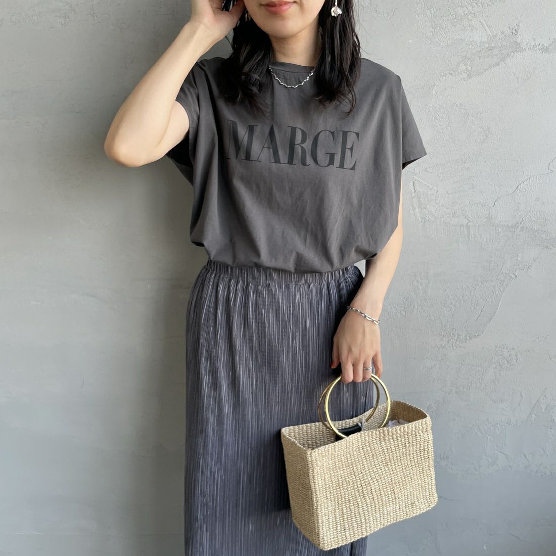 CHARCOAL&&モデル身長：160cm 着用サイズ：F&&