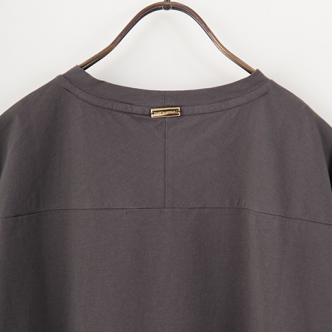 MICA&DEAL × JEANSFACTORY [マイカアンドディール × ジーンズファクトリー] フレンチスリーブ Tシャツ [0125209174-JF] CHARCOAL