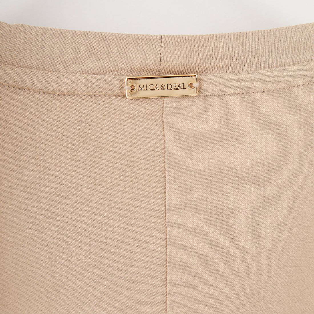 MICA&DEAL × JEANSFACTORY [マイカアンドディール × ジーンズファクトリー] フレンチスリーブ Tシャツ [0125209175-JF] BEIGE