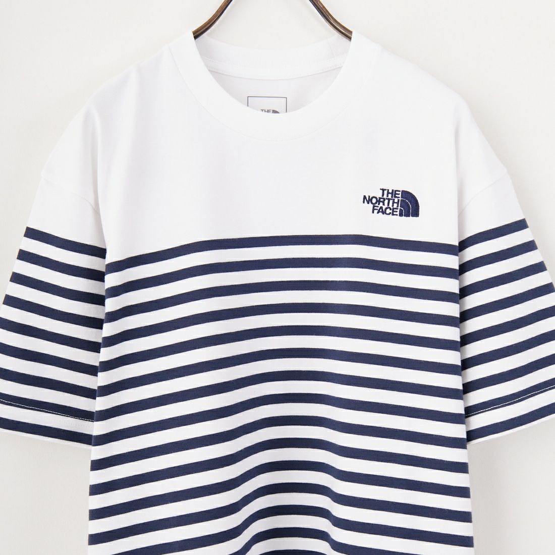 THE NORTH FACE [ザ ノースフェイス] ショートスリーブパネルボーダーTシャツ [NT32406] W2