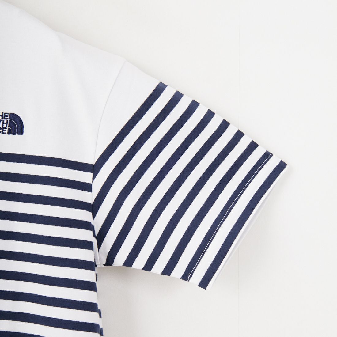 THE NORTH FACE [ザ ノースフェイス] ショートスリーブパネルボーダーTシャツ [NT32406] W2