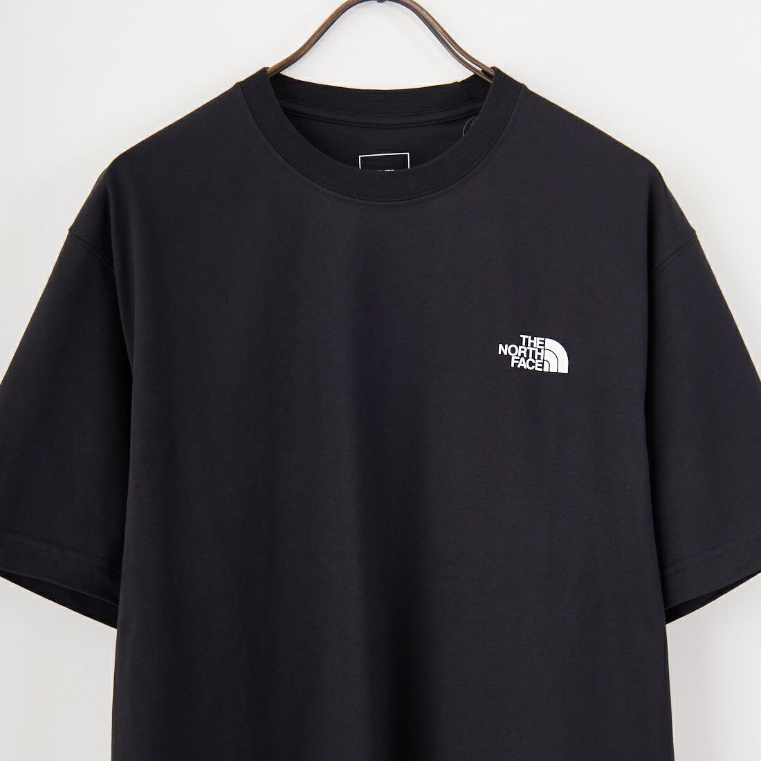 THE NORTH FACE [ザ ノースフェイス] ショートスリーブ フラッシュドライグローブグリッドコットンTシャツ [NT32550] K