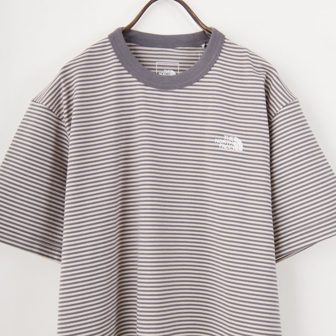 THE NORTH FACE [ザ ノースフェイス] ショートスリーブマルチボーダーTシャツ [NT32455] FP