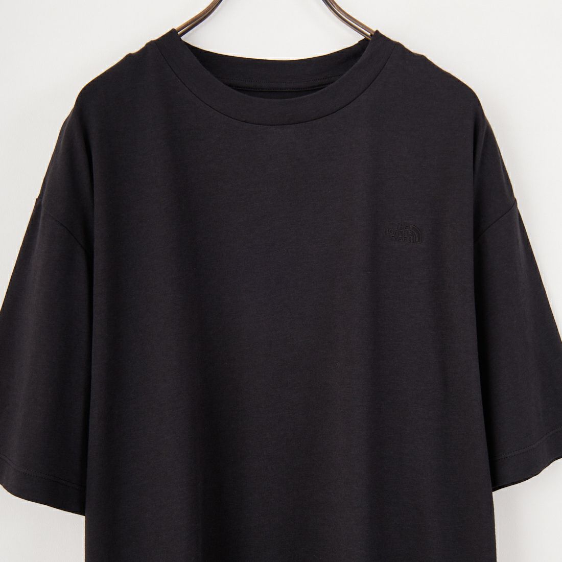 THE NORTH FACE [ザ ノースフェイス] ショートスリーブラウンドヘムビッグTシャツ [NTW32542] K