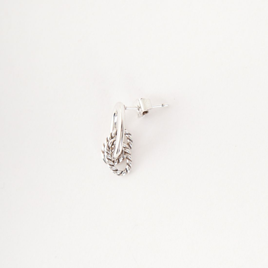 PHILIPPE AUDIBERT [フィリップ オーディベール] BO KARA SIMPLE LAITON ピアス [BO3874] SILVER