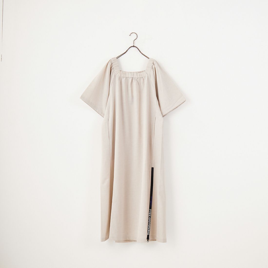 THOUSAND MILE [サウザンド マイル] ギャザードレス [TM251LL00262] BLACK