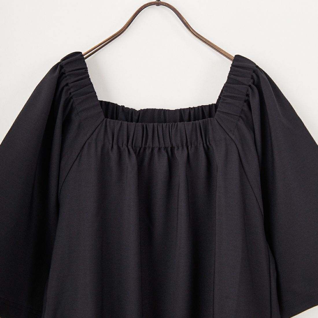 THOUSAND MILE [サウザンド マイル] ギャザードレス [TM251LL00262] BLACK