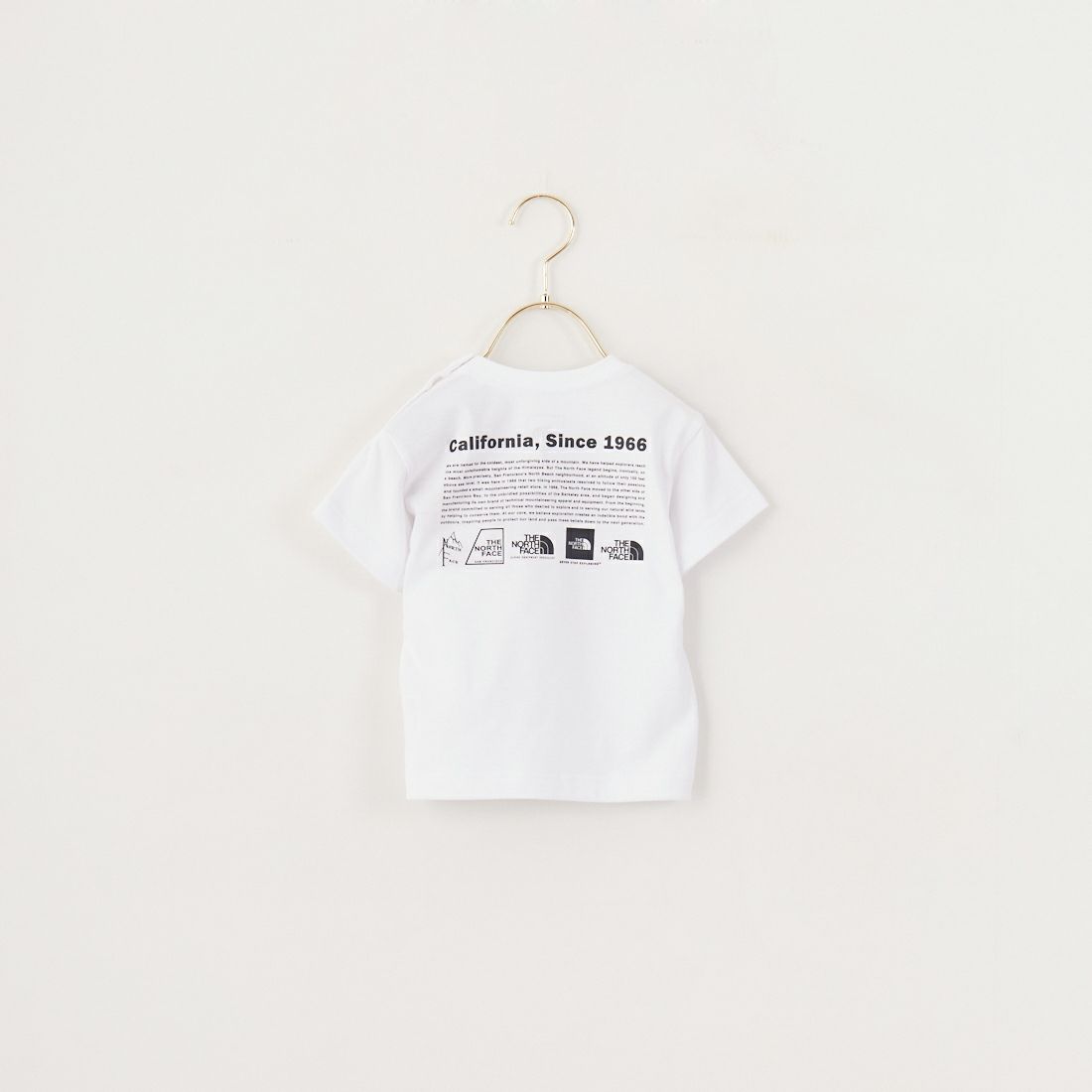THE NORTH FACE [ザ ノースフェイス] ベビー ショートスリーブヒストリカルロゴTシャツ [NTB32356]