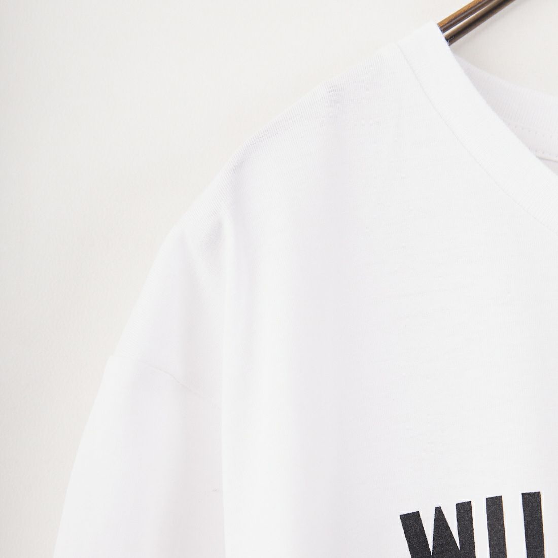 REGENCY WORKS [リージェンシーワークス] ロゴプリントショートスリーブTシャツ [02076-12] WHITE/BLAC