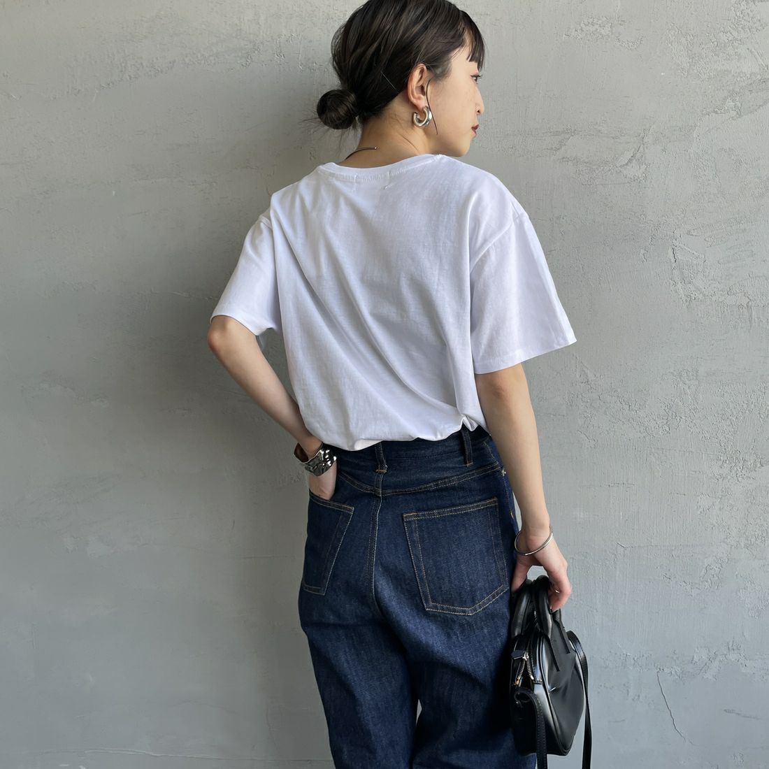 REGENCY WORKS [リージェンシーワークス] Meow メッセージショートスリーブTシャツ [02076-11] WHITE/BLAC
