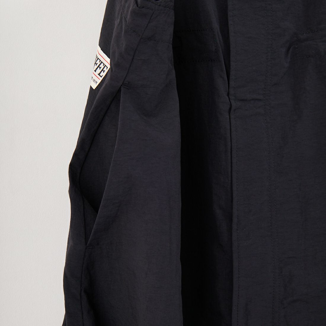 KIFFE [キッフェ] ミリタリー2WAYサロペットスカート [KF251TW00032] BLACK