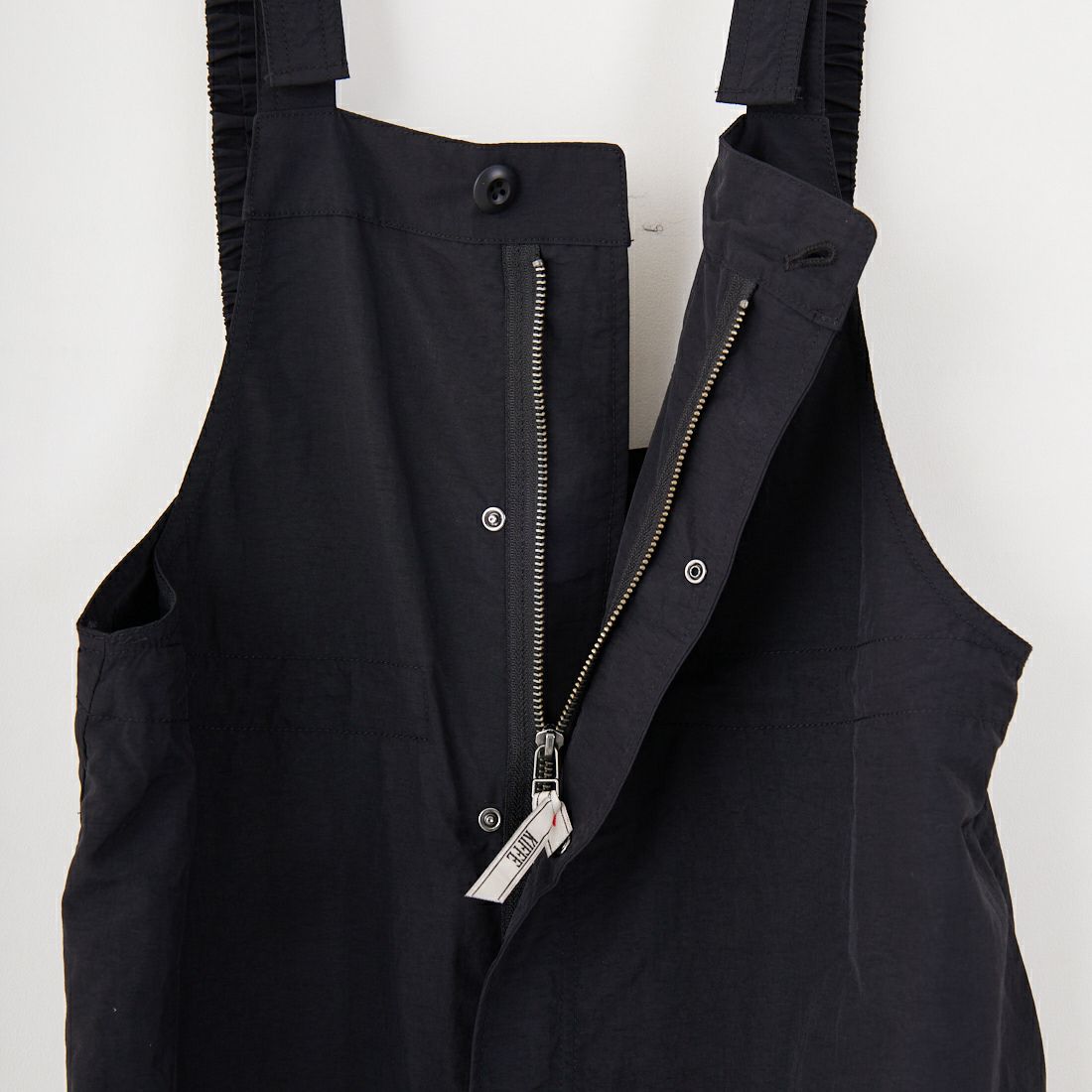 KIFFE [キッフェ] ミリタリー2WAYサロペットスカート [KF251TW00032] BLACK