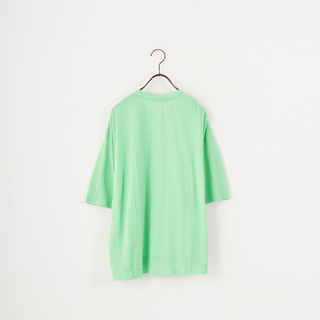 THE SHINZONE [ザ シンゾーン] シアーガーゼハーフスリーブTシャツ [25SMSCU01] 75 GREEN