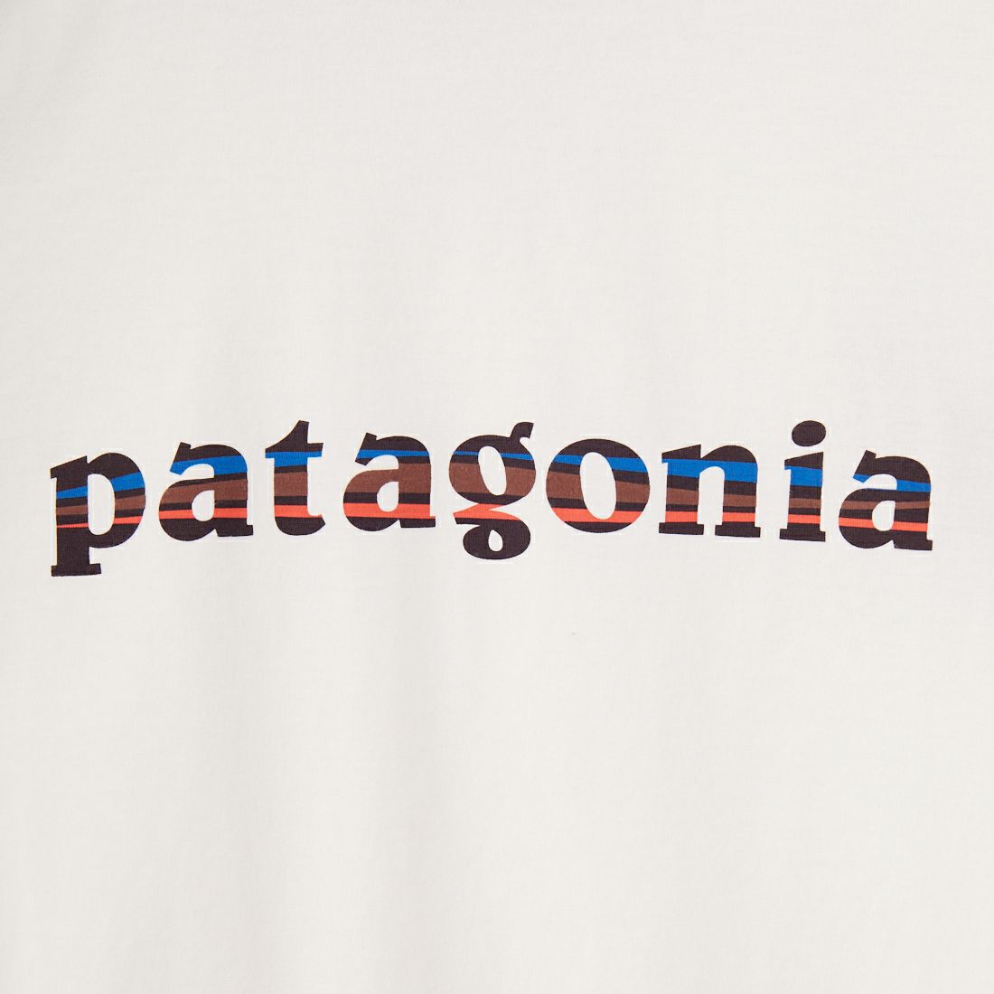 patagonia [パタゴニア] ウィメンズ 73 テキストロゴ オーガニックリンガーTシャツ [37785] BCW