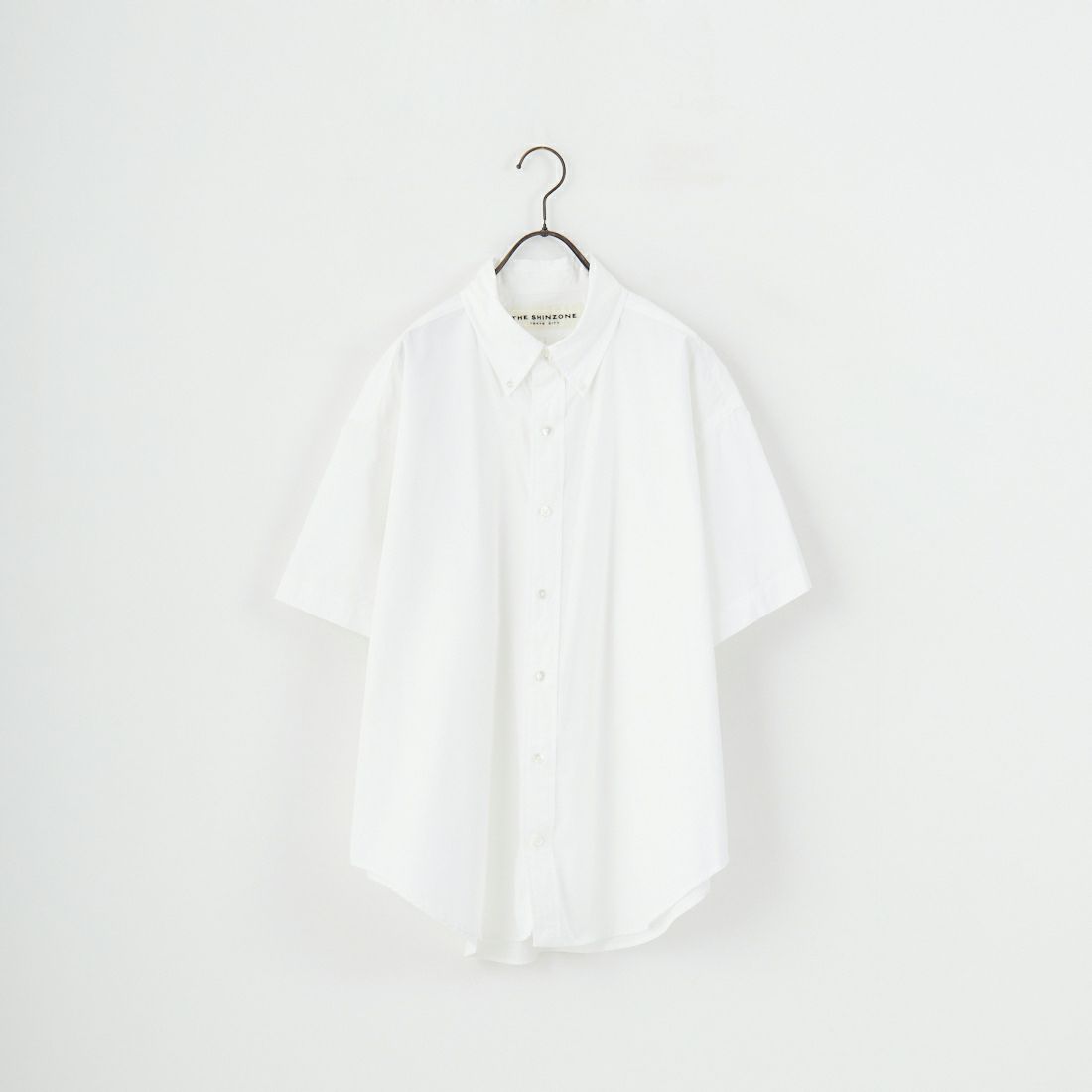 THE SHINZONE [ザ シンゾーン] ハーフスリーブダディシャツ [25MMSBL06] 01 WHITE