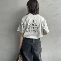 LT.GREY&&モデル身長：158cm 着用サイズ：F&&