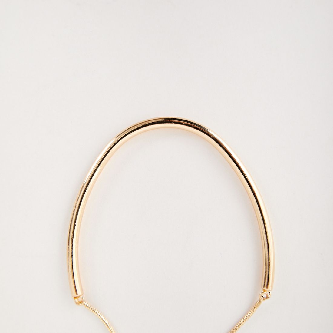 CHIGNON [シニヨン] シンプルラインアンクブレス [0052-263RT] GOLD