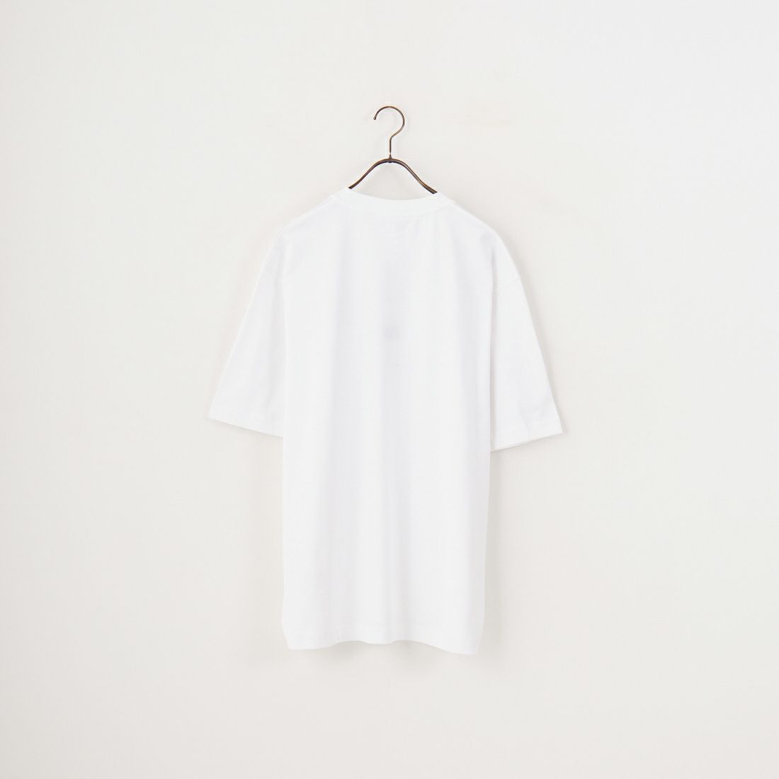 LACOSTE [ラコステ] シェニールワニロゴ ルーズフィットTシャツ [TH2745] 001 WHITE