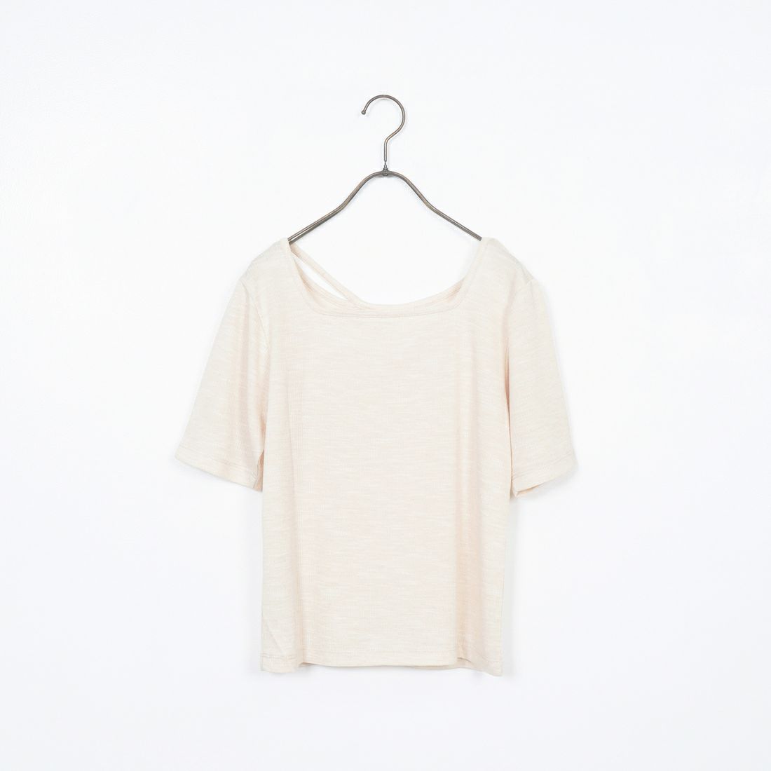 Maison de L'allure [メゾン ドゥ ラリュール] 2WAYリブプルオーバー [M25112035] 22 BEIGE