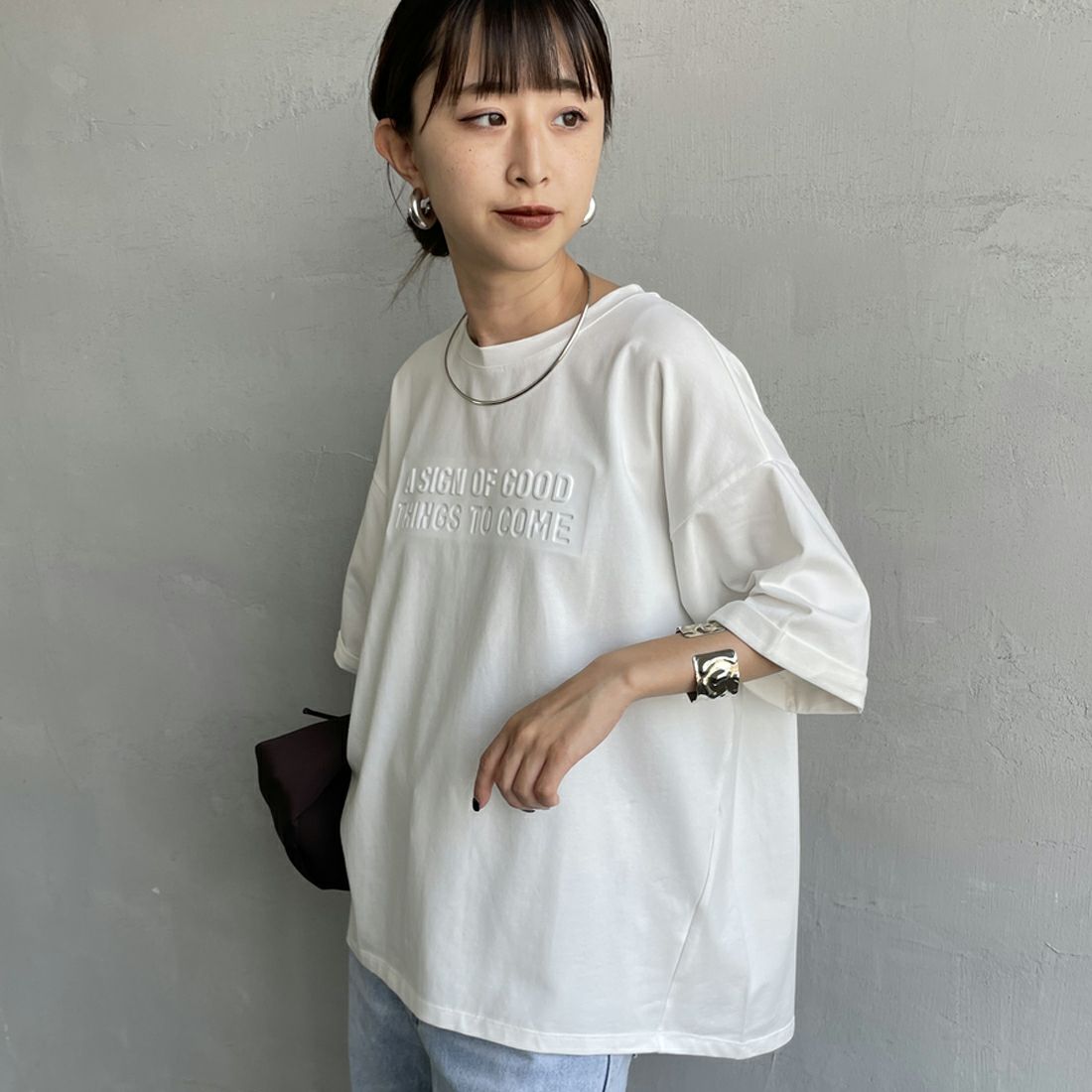 02 OFF&&モデル身長：150cm 着用サイズ：F&&