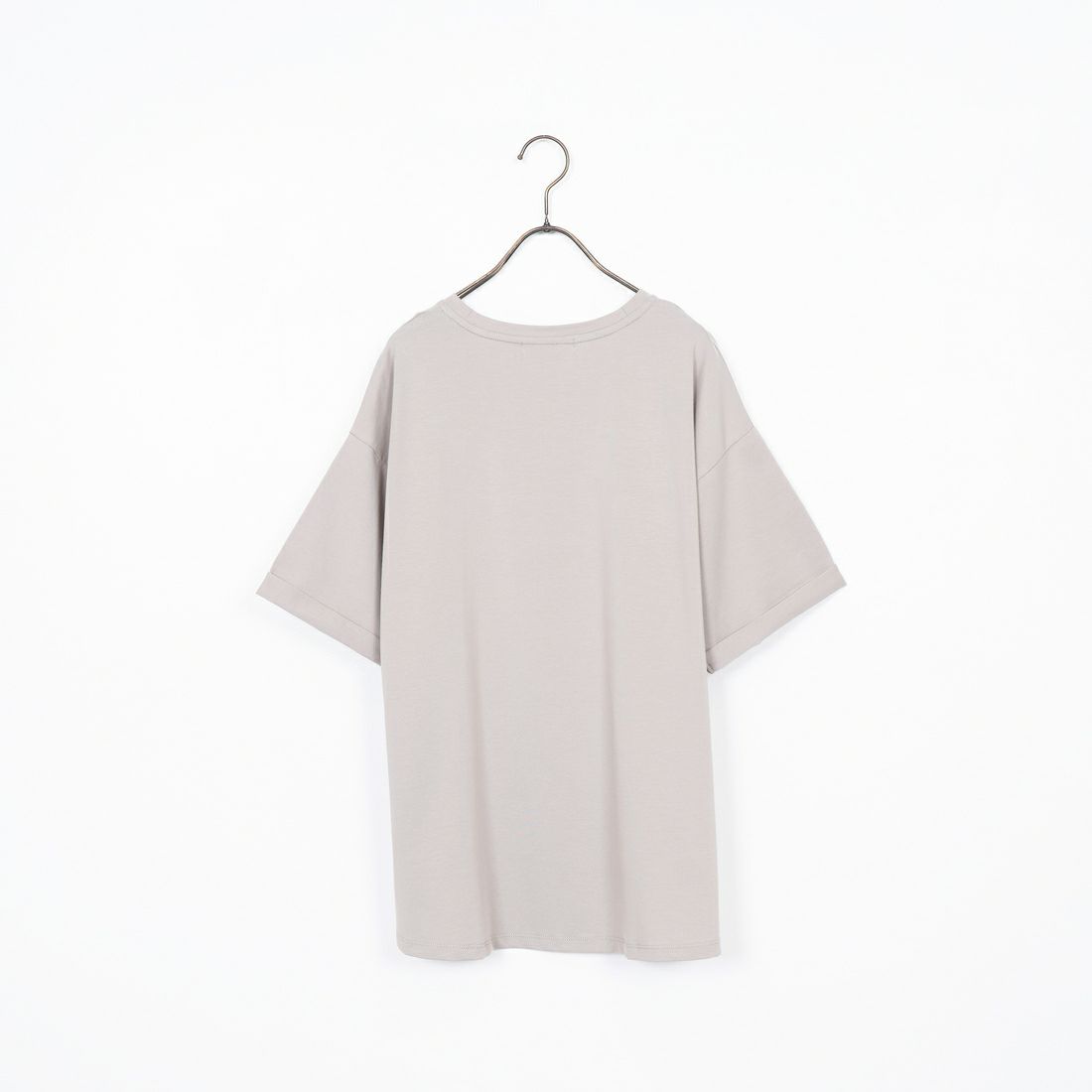 Maison de L'allure [メゾン ドゥ ラリュール] エンボスロゴTシャツ [M25112028] 23 GREIGE