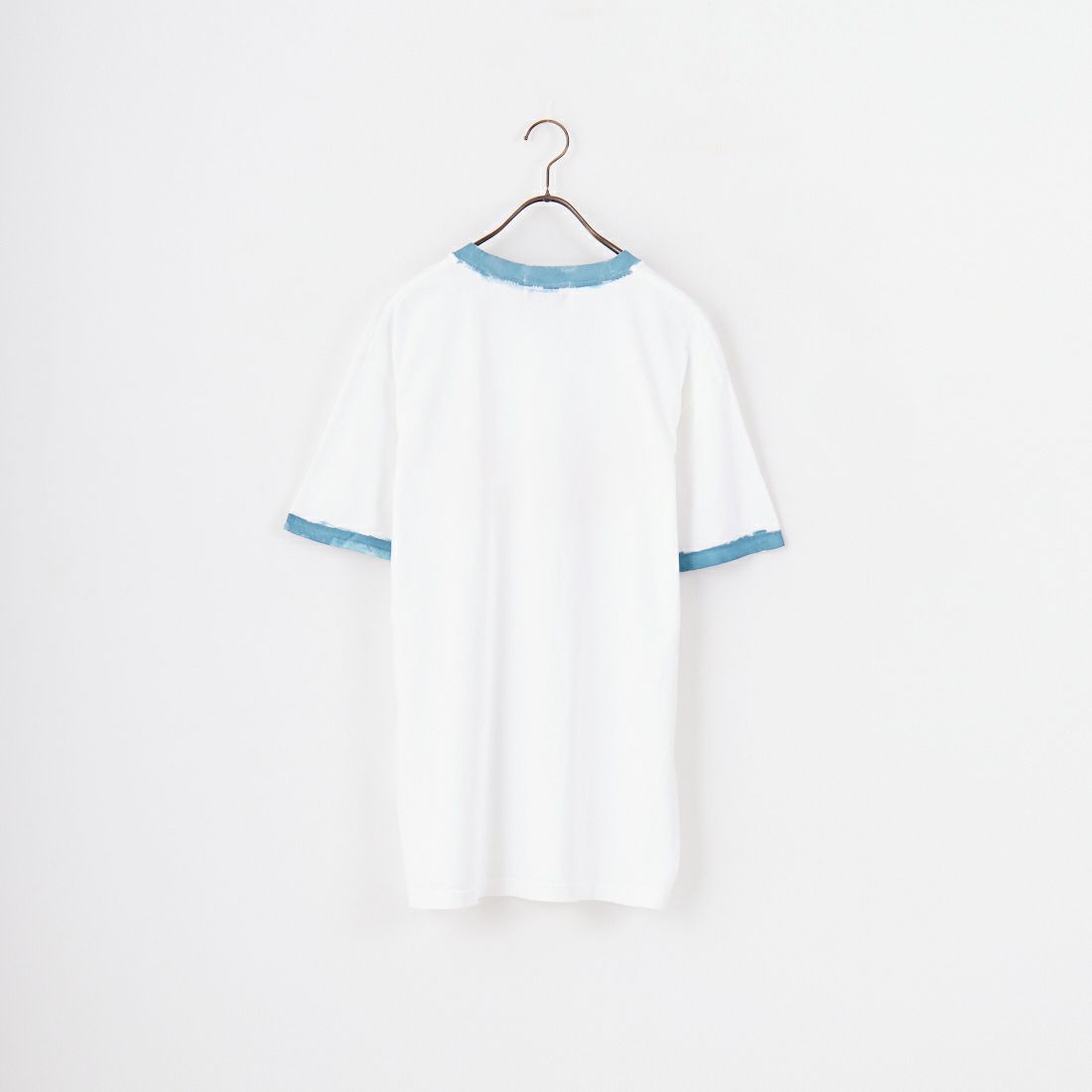 BOW WOW [バウワウ] NAS トリムTシャツ [BW251-NASTT] WH/L.BLUE