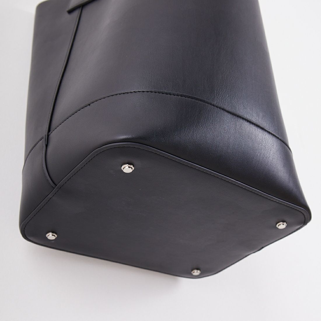 &MyuQ [アンドミューク] JUNO バケツ型トートバッグ [MCB071] BLACK